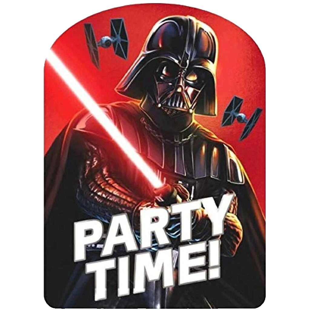 Star Wars invitaciones de felicitación de cumpleaños