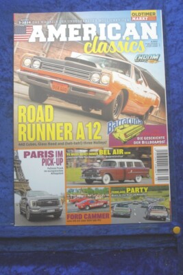 American Classics 3/24 Plymouth Road Runner Barracuda Chevy Two Ten AMC Matador