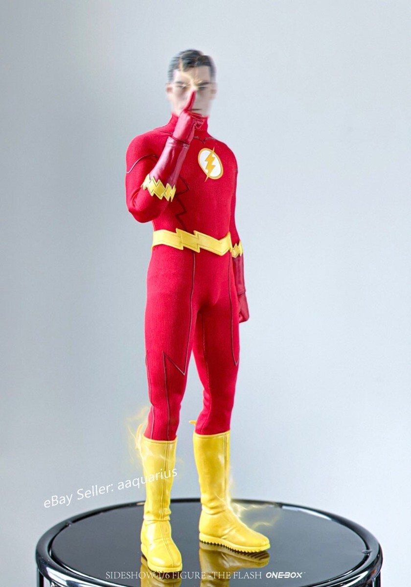 A 　サイドショウ 1/6 dc フラッシュ DC Comics The Flash Sixth Scale Figure by Sideshow