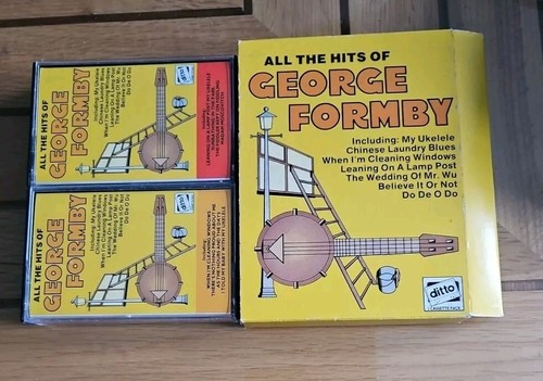 All The Hits Of George Formby Boxset Two Cassette Tapes - Picture 6 of 10