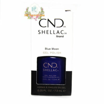 CND Shellac UV Gel Polish 0.25 oz NIB Blue Moon