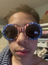 Kids Patriotic Costume Sunglasses
