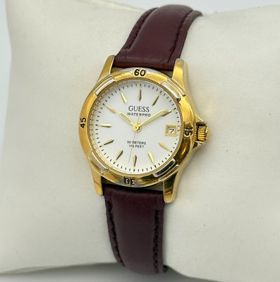 Guess 1996 Vintage Nautical Flag Gold Tone Watch Men main image 4