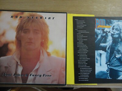33 Trs '' ROD STEWART '' Narr lose & ausgefallen frei 1977 (e)