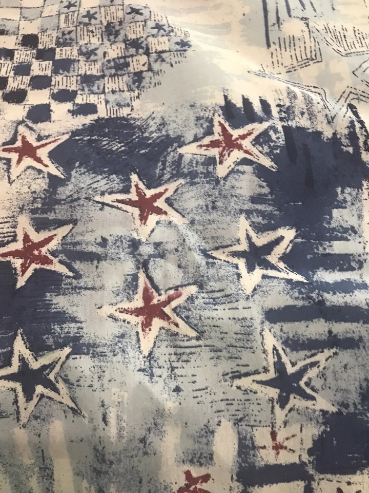 Fabric 1 Yard Stars & Stripes  36 Wide 100% cotton Quilting,crafting,sewing, - Image 4 of 4