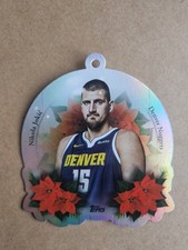 2025-26 Topps Holiday #DCO-NJ Nikola Jokić Oversized Die Cut Ornaments