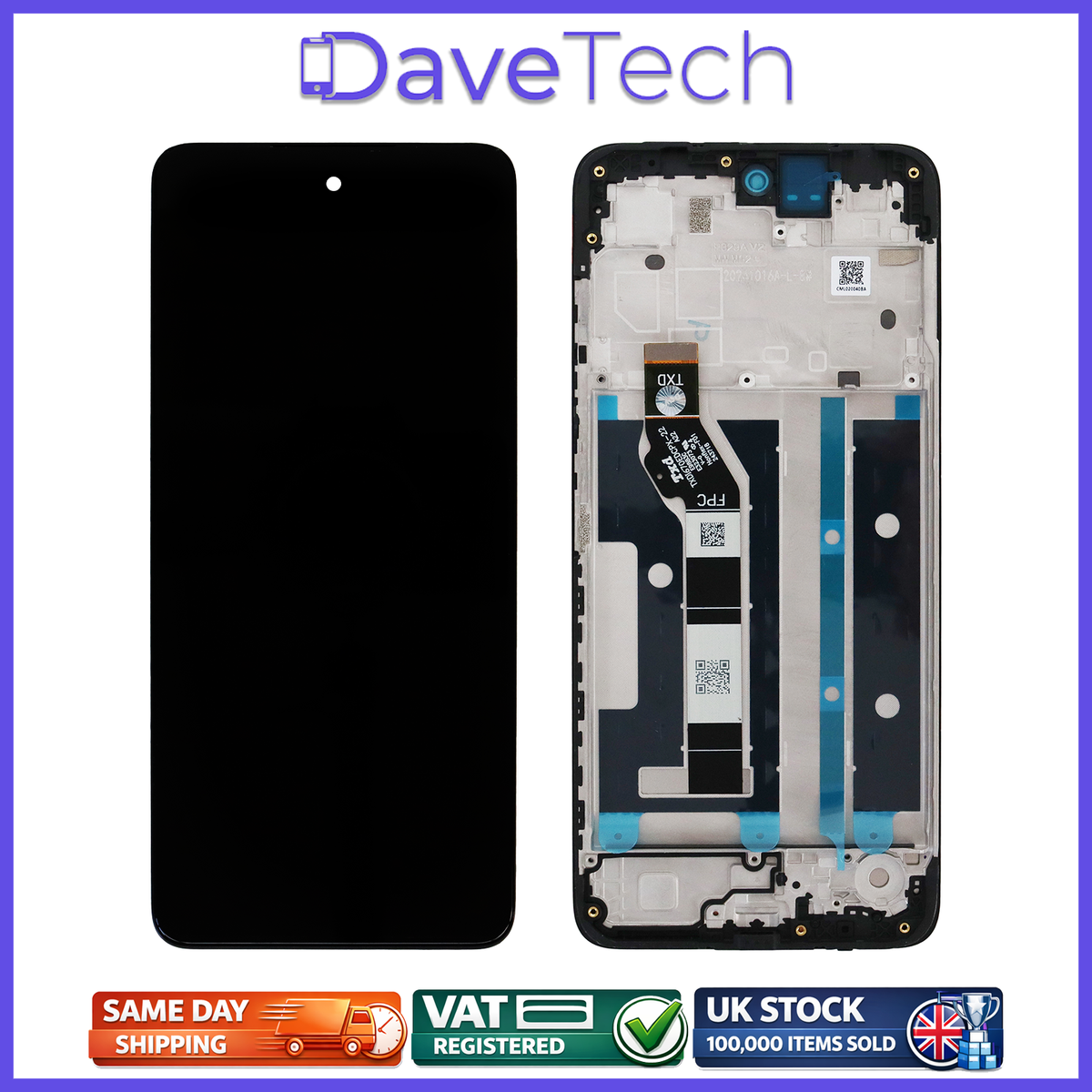 Schermo LCD Per Motorola Moto E15 2025 – Sostituisci Il Vetro Rotto In Un Attimo!