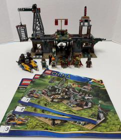 Lego The Croc Swamp Hideout 70014 Legends of Chima 100% Complete Set Crocodiles