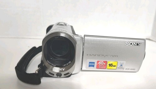 SONY DCR-SX63 Handycam Compact Digital Video Camcorder Works Great! - Picture 3 of 8