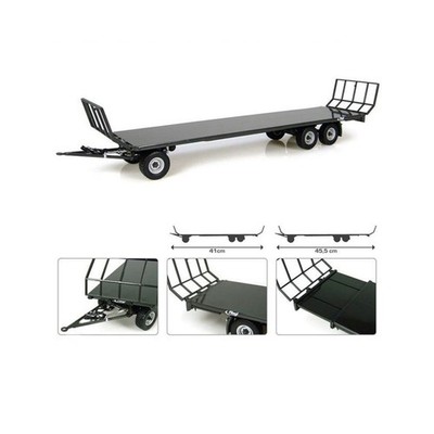 Fliegl DPW 180 Ballentransportwagen 1:32   Universal Hobbies 4176 inkl. 4 Ballen