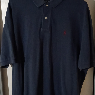 Polo Ralph Lauren Navy Blue XXL Men's Short Sleeve Collared Polo