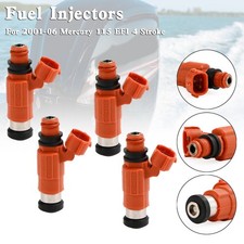 4PCS 880887T1 Injecteurs De Carburant Pour Mercury 115 EFI 4 Temps 2001-2006