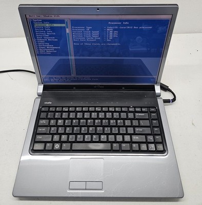 Dell Studio 1535 15.4'' Laptop Intel Core 2 Duo 3GB Ram No HD/OS (FL)