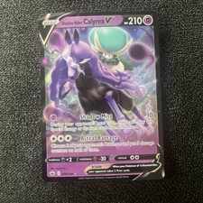 shadow rider calyrex v pokemon card value {235/184}Shadow CSR Colorless Rule Shadow Rider Calyrex V #74
