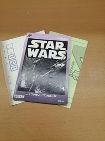 Star Wars Famicom NES Japan VFR-7V Victor Lucasfilm Games Boxed w/ Manual B1214