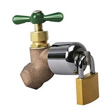 Hose Bibb Lock for Outdoor Faucet Security - Prevent Water Theft Tampering