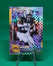 2025 Bowman Chrome U 1st X-Fractor Ahmad Hardy Missouri