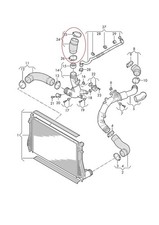 5WA145792F druckschlauch turbolader 240687 CUPRA FORMENTOR 2021