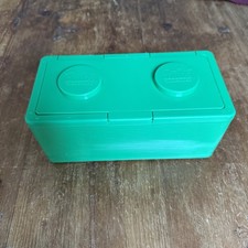 Vintage Chubs Baby Wipes Lego Stackable Storage Container Green