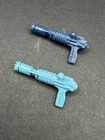 Vintage 1983 GI Joe Cobra Commander Gun Laser Pistol Dark & light Blue ARAH Rare