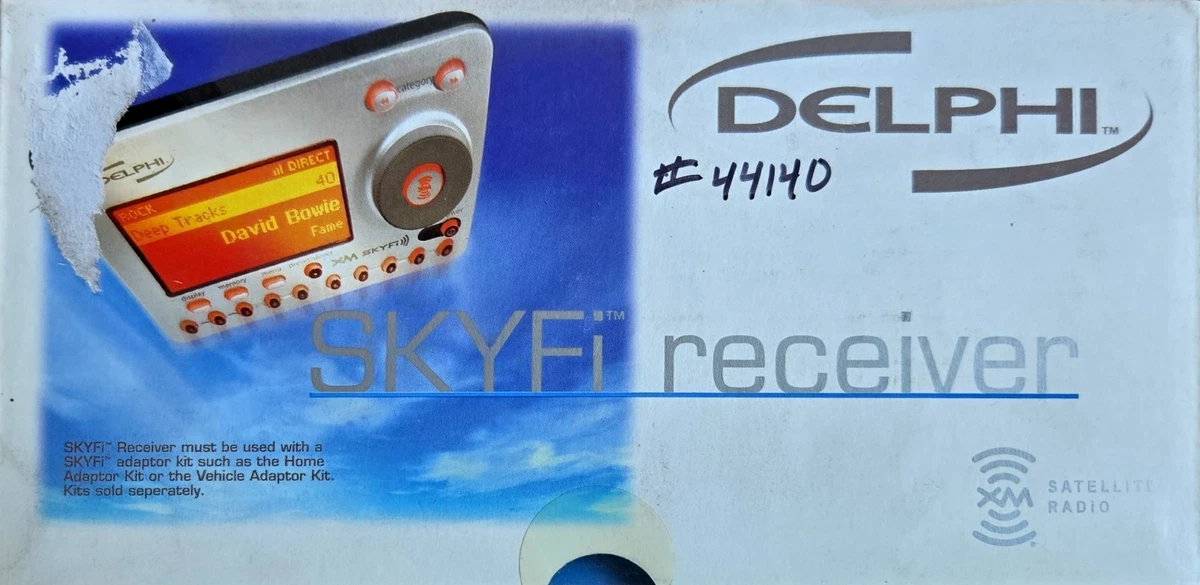 【中古品】Delphi SA50000 XM SKYFi Radio Receiver by Delphi(中古品) Delphi SKYFi Portable Satellite Radios for sale | eBay