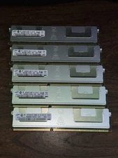 -X5 UNTESTED-4GB DDR3 Server RAM Memory  Samsung M393B5173FHD-CF8 4RX8 PC3-8500R