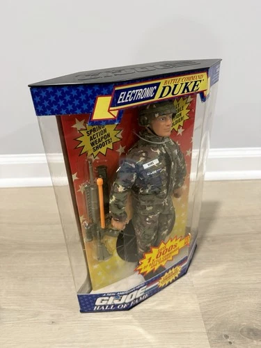 NEW 1992 GI JOE TALKING DUKE HALL OF FAME ELECTRONIC BATTLE COMMAND 12in HASBRO