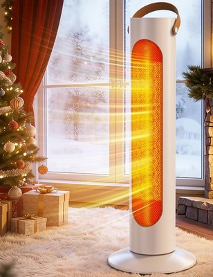 Outdoor Heaters for Patio w/4 Modes, 350Sq.ft 1S Heating, 1500W PTC Ceramic E...