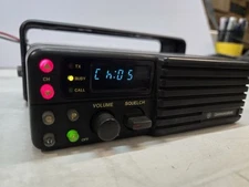 Ericsson GE Mobile VHF Ham Radio With Mic And Bracket  344A4210P13 19A149590P1 