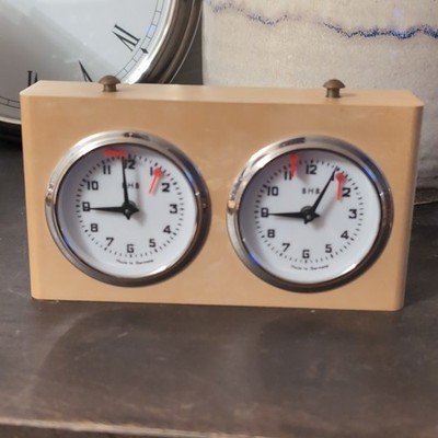 Vintage USCF West Germany Chess Timer Clock