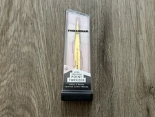 Tweezerman Gold Ultra Precision Point Tweezer New