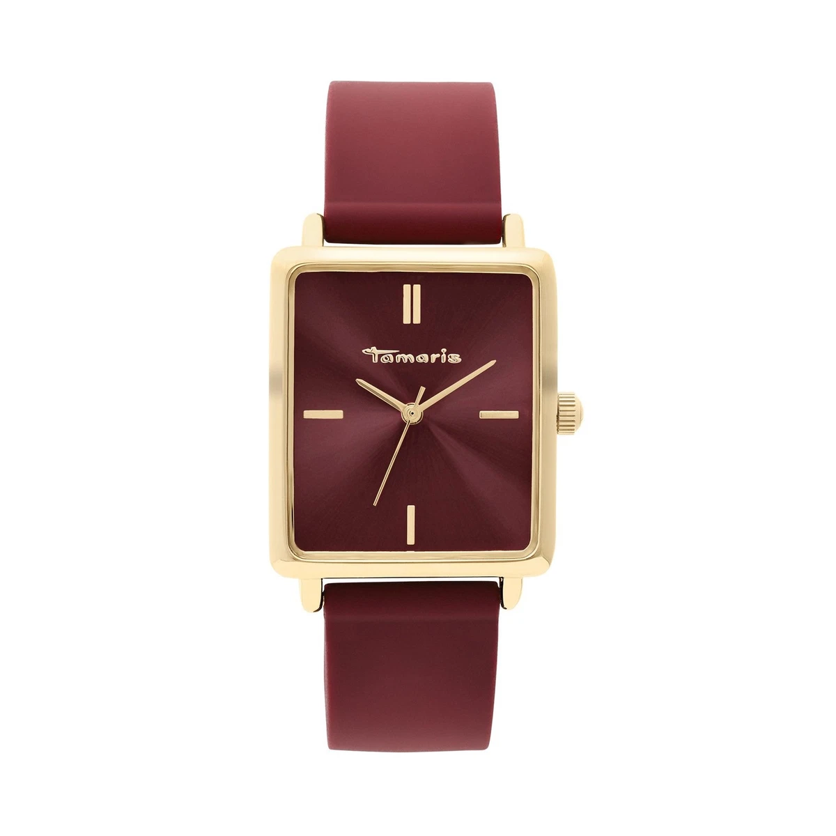 Tamaris Analoog kwartshorloge voor dames met roestvrijstalen armband TT