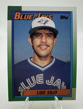 1990 Topps Luis Sojo #594 Toronto Blue Jays