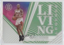 2020-21 Panini Illusions Living Legends Emerald Dennis Rodman #10 HOF 16hq