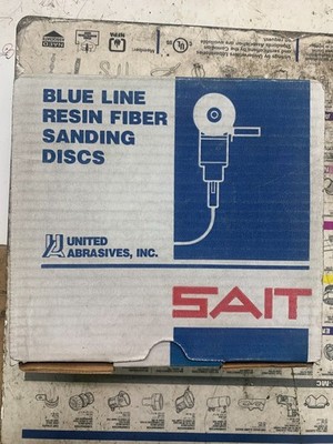 UNITED ABRASIVES - SAIT 7 x 7/8 Silicon Carbide Discs 120 Grit 25 Pk (50107)