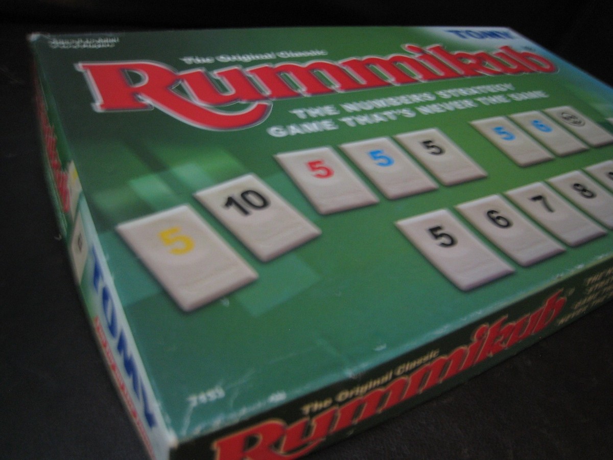 Original Classic Rummikub Game by TOMY Complete 1995 7133 for sale