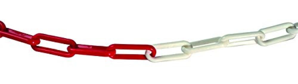 Cvm 790010 Catena Plastica 25mt Rosso/Bianco 5x20x30mm | Prezzo Stock