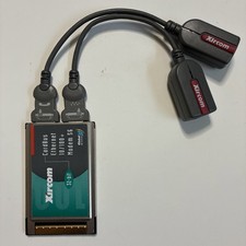 XIRCON 56k Modem 10-100 Ethernet  Modem  Dongles PCMCIA Card