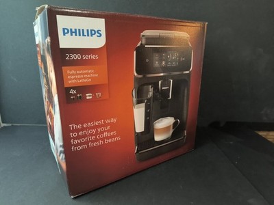 Philips 2300 Series Fully Automatic Espresso Machine with LatteGo milk system