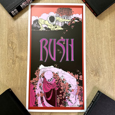 Rush 2006 Snakes & Arrows World Tour Original Poster Signed Bob Masse