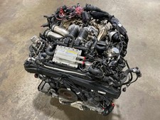 2014 2015 Audi Rs7 Engine Motor Complete W Turbos 107k Collision Damagetl