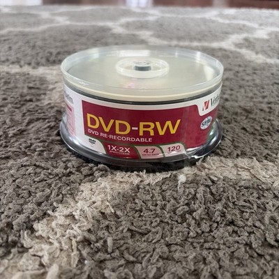 Verbatim DVD-RW Rewritable Disc DISC - Pack Of 30 - 4.7 GB  Brand New