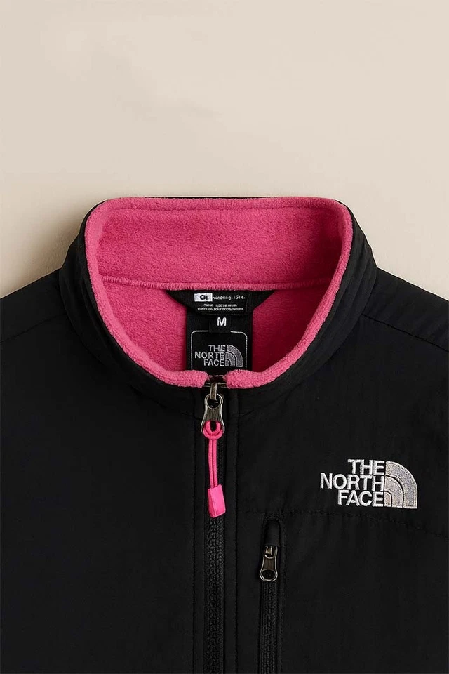 The North Face Pink Black Denali Fleece Jacket £140 RRP - Image 3 of 4