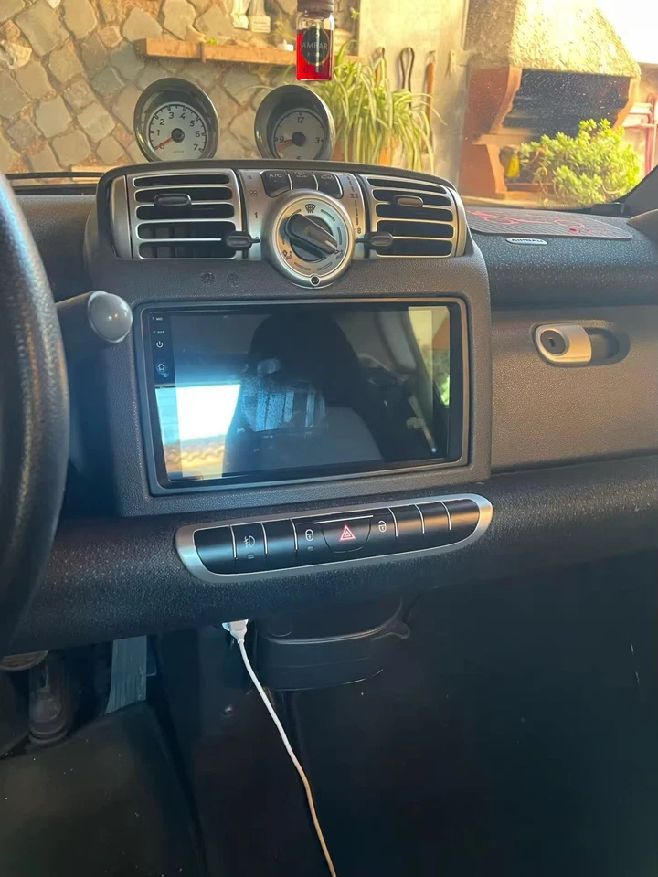 Autoradio Android 15 Per Smart Fortwo 451 2005-2010 CarPlay RDS Octacore  2+64GB - Immagine 3 di 4