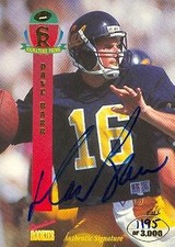 Dave Barr autographed Football Card (California) 1995 Signature Rookies #5