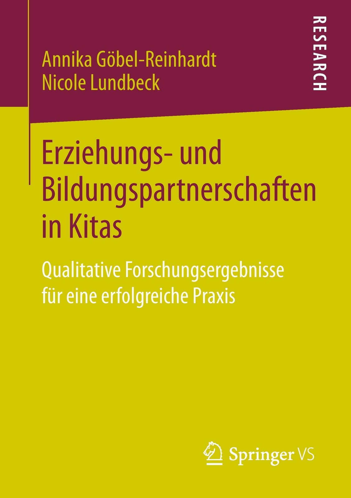 Thumbnail - Nicole Lundbeck (u. A.) | Erziehungs- Und Bildungspartnerschaften In