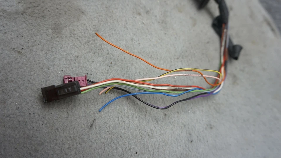 2006 2007 BMW 525i DARK BLUE Passenger Right Side View Power Door Mirror 11 WIRE Foto 4 de 4