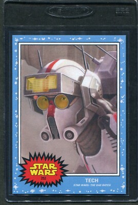 2021 Topps Star Wars Living Set Tech #252 The Bad Batch