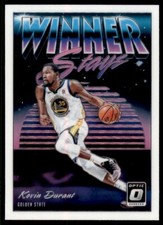 2018-19 Donruss Optic Winner Stays Kevin Durant Golden State Warriors #5