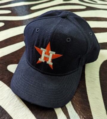 Vtg 90s Houston Astros Sports Specialties Hat Cap 100% Wool The